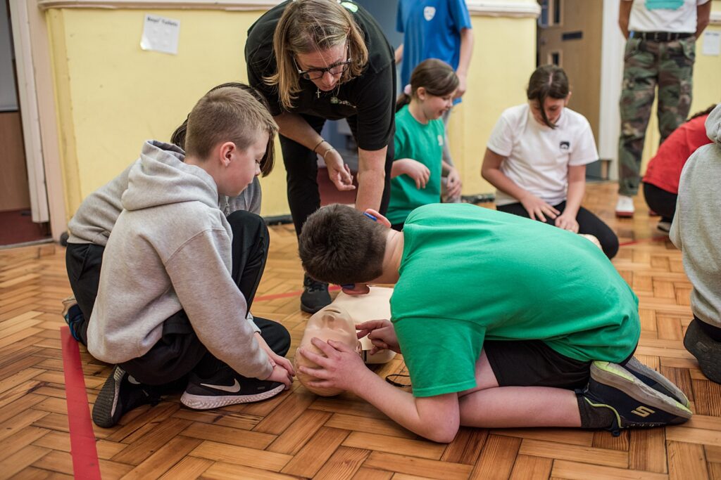 Sarah Jackson Community Wish First Aid course for all Junior Schools in Otley