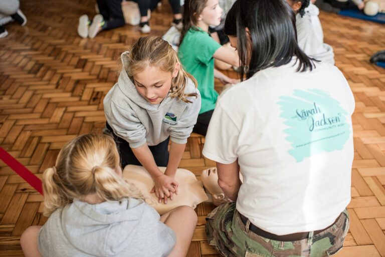 Sarah Jackson Community Wish First Aid course for all Junior Schools in Otley