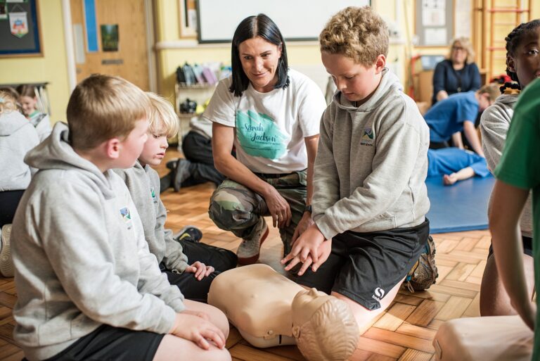 Sarah Jackson Community Wish First Aid course for all Junior Schools in Otley